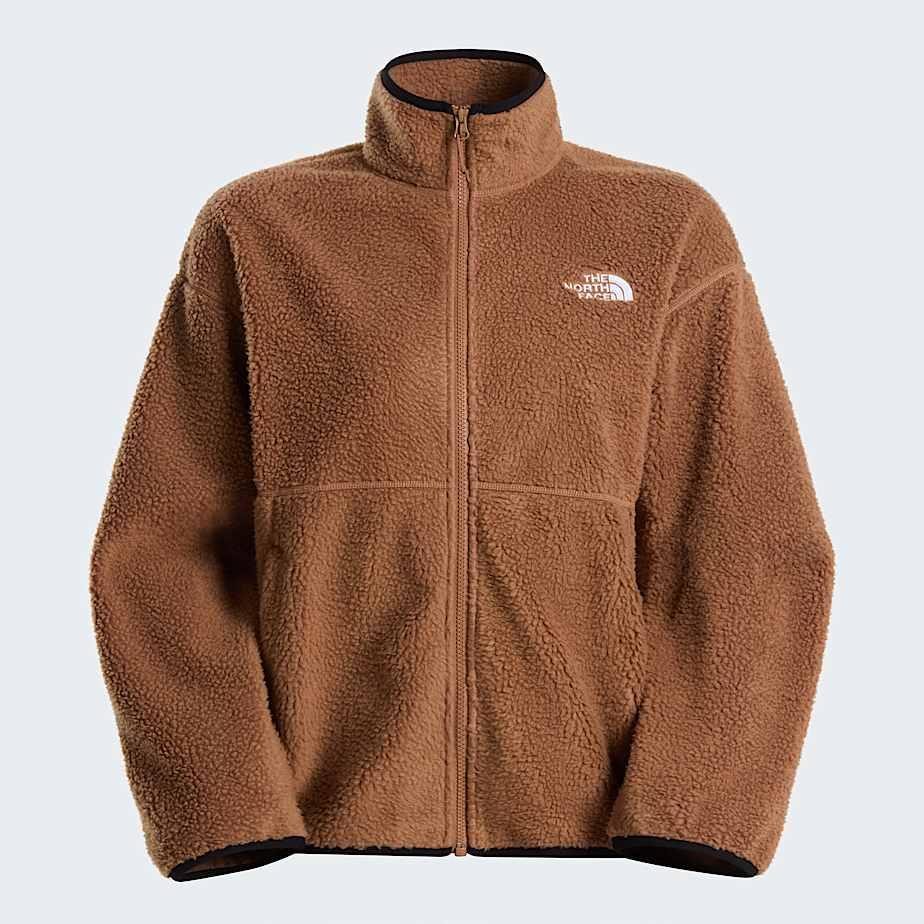 Women's Koian High-pile Fleece Jacket Latte by THE NORTH FACE
