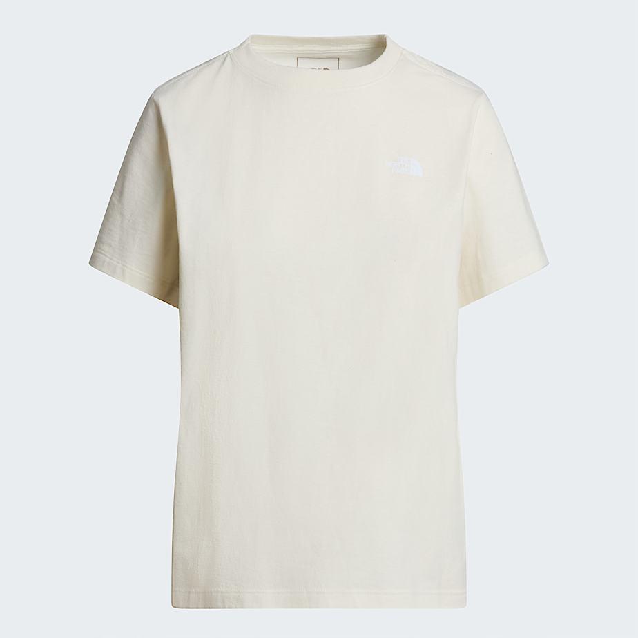 Women's Low Read T-shirt White Dune by THE NORTH FACE