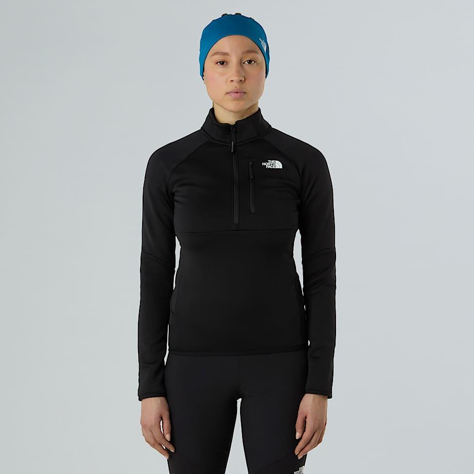 Women's Meteora 1/4 Zip Fleece Tnf Black by THE NORTH FACE