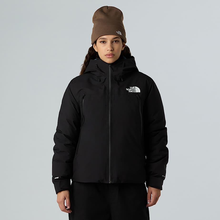 Women's Mountain Range Down Hooded Jacket Tnf Black by THE NORTH FACE