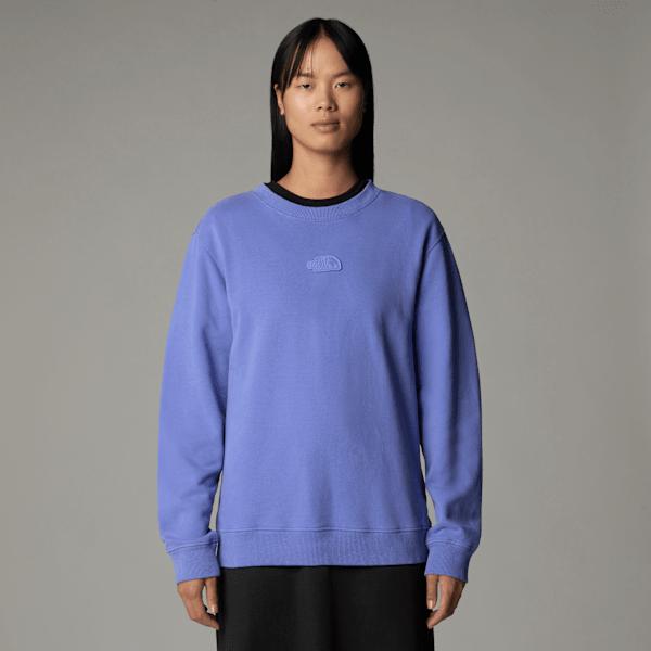 Women’s Nature Relaxed Sweatshirt Virtual Blue by THE NORTH FACE
