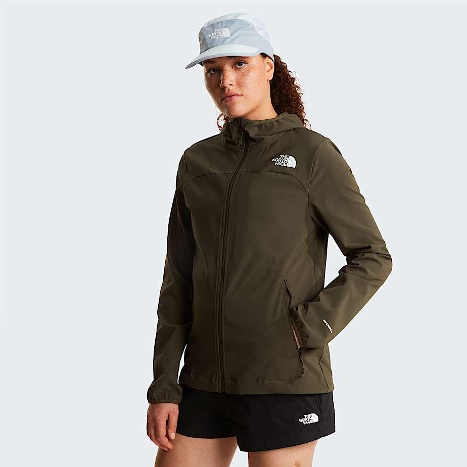 Women's Nimble Hooded Jacket 2.0 New Taupe Green by THE NORTH FACE