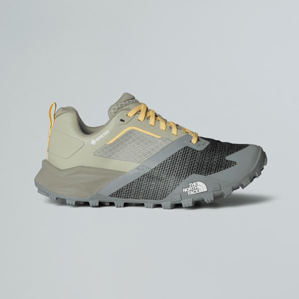 Women's Offtrail Tr Gore-tex® Trail Running Shoes Soapstone-concrete by THE NORTH FACE