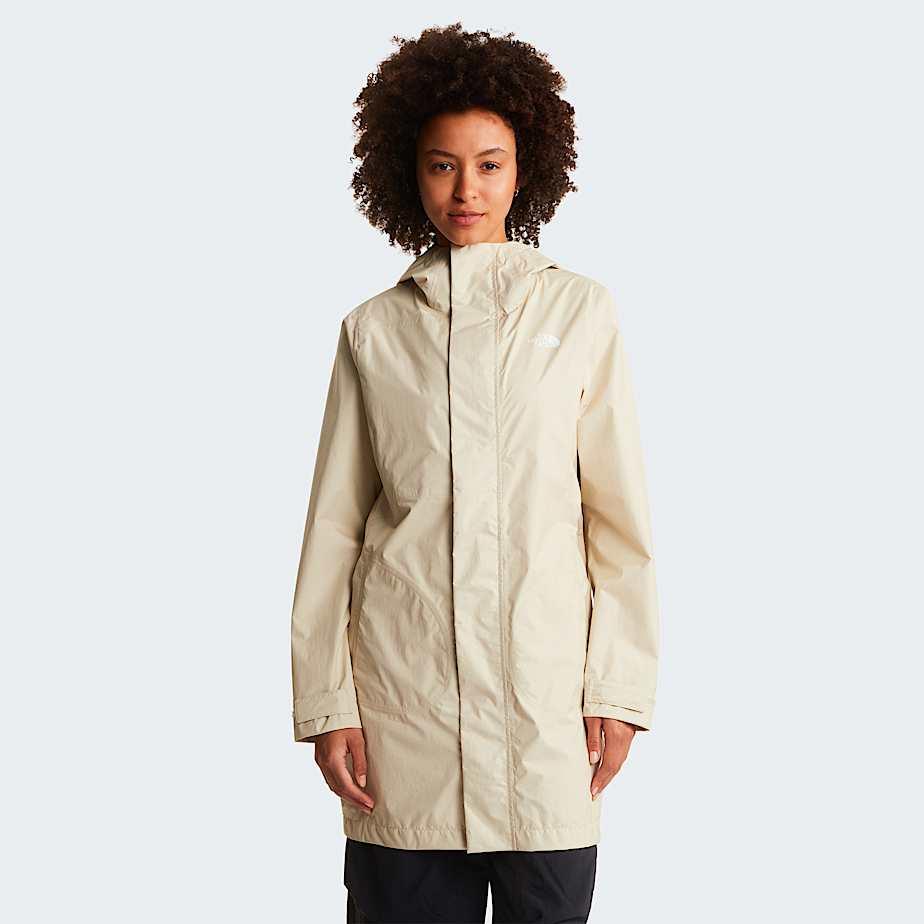 Women's Packable Shell Parka Desert Stone by THE NORTH FACE Women's Packable Shell Parka Desert Stone by THE NORTH FACE