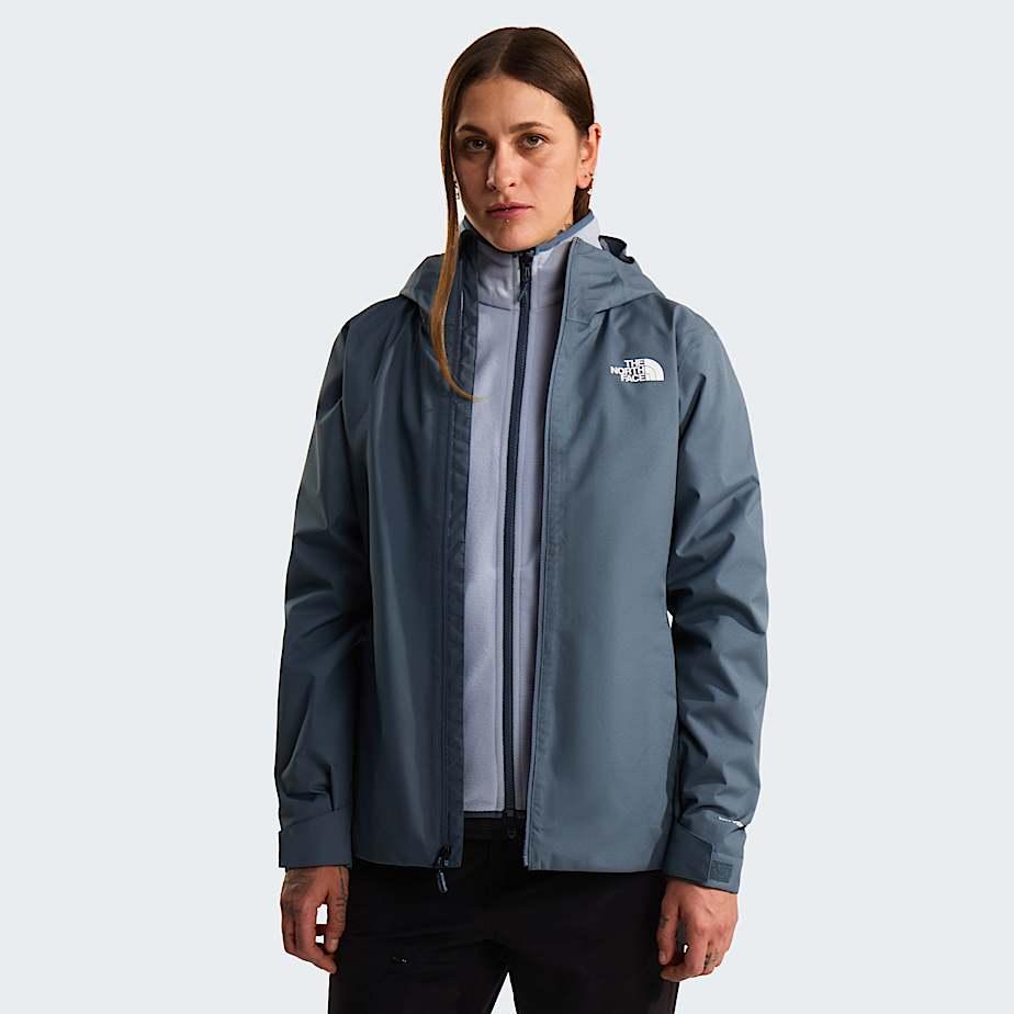 Women's Quest Dryvent™ Triclimate 3-in-1 Jacket Granite Grey-frost Grey by THE NORTH FACE