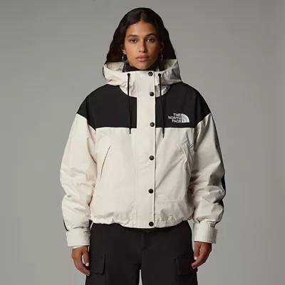 Women’s Reign On Jacket White Dune-tnf Black by THE NORTH FACE