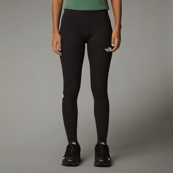 Women’s Simple Dome Cotton Leggings Tnf Black by THE NORTH FACE