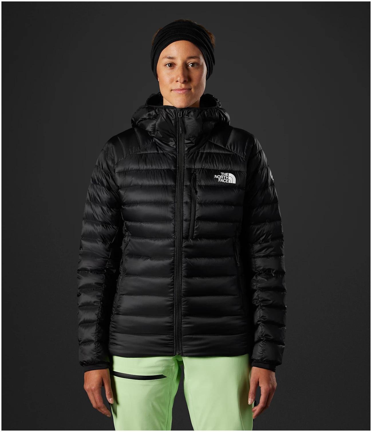 Women's Summit Breithorn Hooded Jacket Tnf Red by THE NORTH FACE