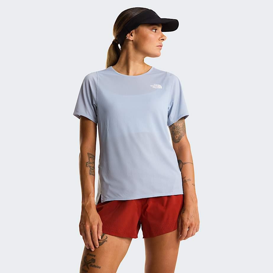 Women's Summit High Trail T-shirt Frost Grey by THE NORTH FACE