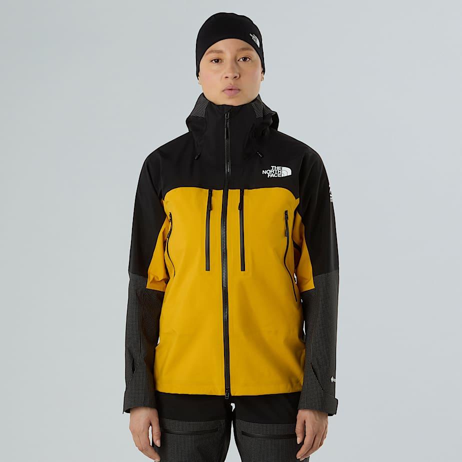 Women's Summit Mountain Gore-tex® Pro Jacket Summit Gold-tnf Black by THE NORTH FACE