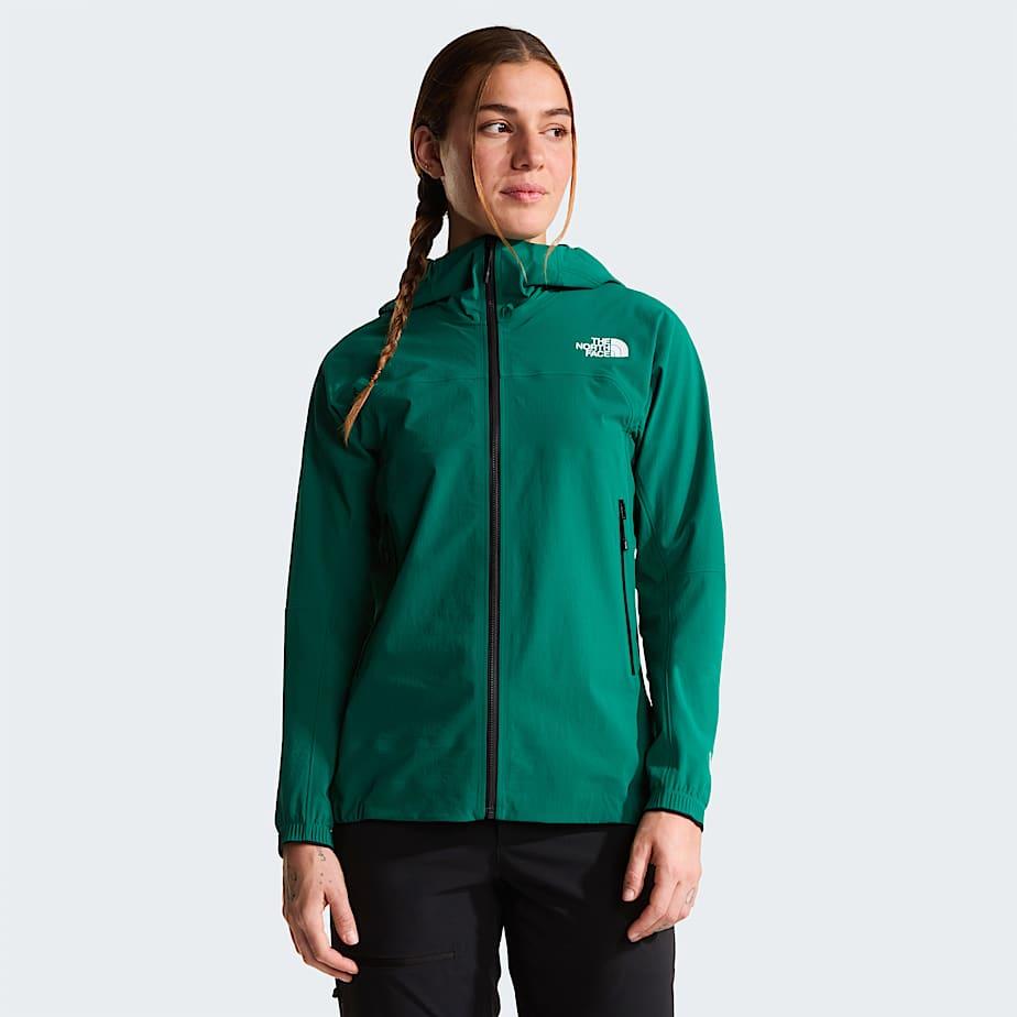 Women's Summit Off Width Jacket Evergreen by THE NORTH FACE