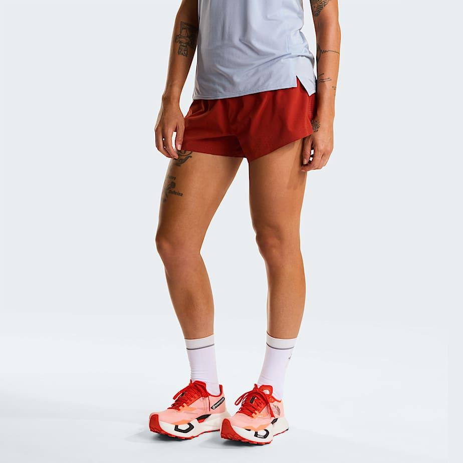 Women’s Summit Pacesetter 3" Shorts Iron Clay by THE NORTH FACE