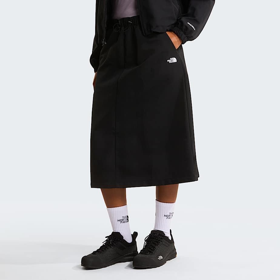Women's Tnf Easy Wind Skirt Tnf Black by THE NORTH FACE