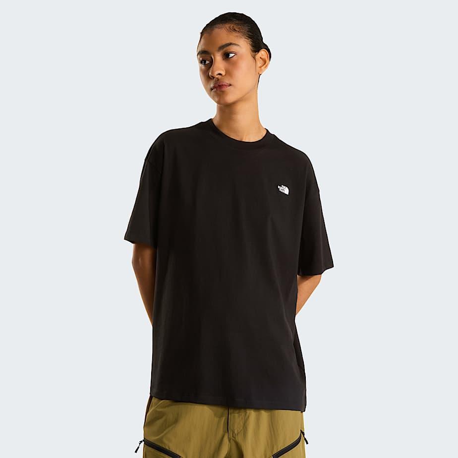 Women's Tnf Essential Simple Dome T-shirt Tnf Black by THE NORTH FACE