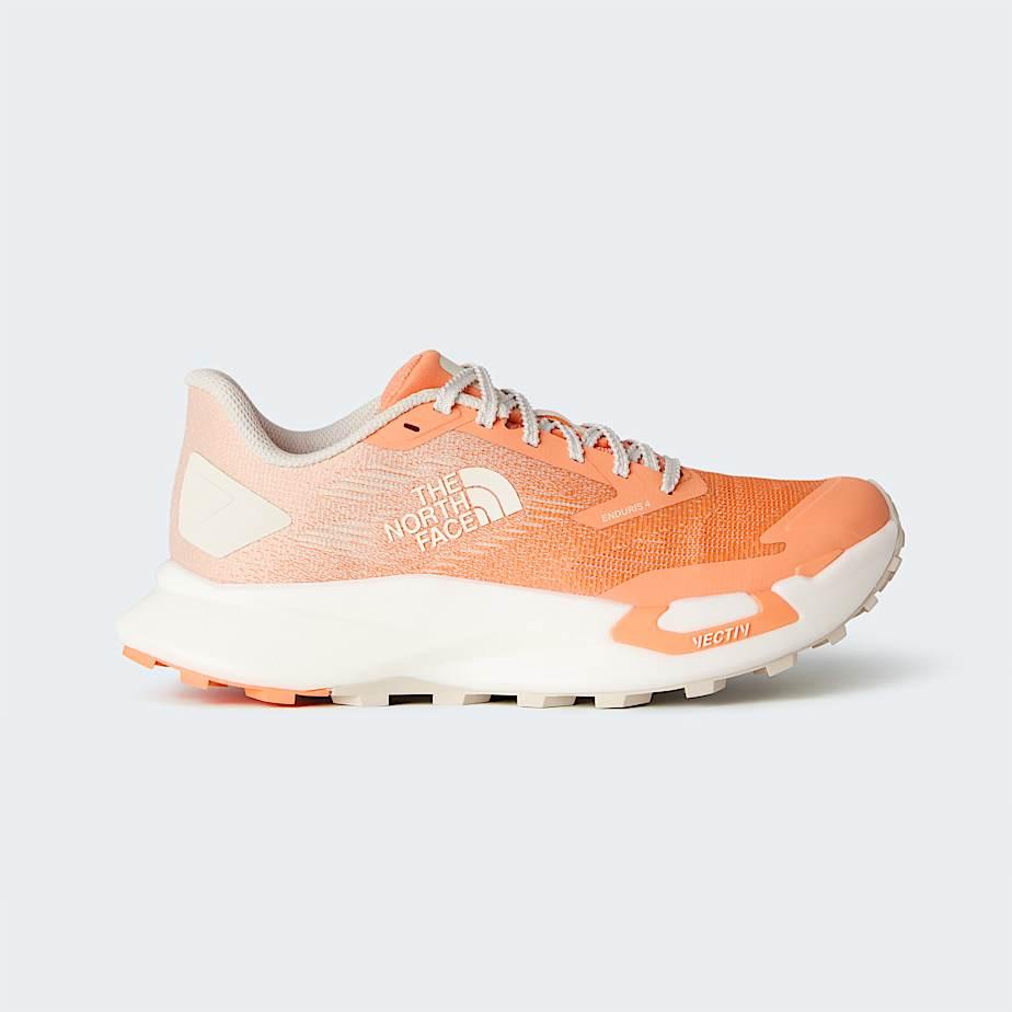 Women’s Vectiv™ Enduris 4 Trail Running Shoes Citrus Rust-calacatta by THE NORTH FACE