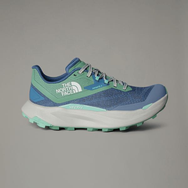 Women’s Vectiv™ Infinite 3 Trail Running Shoes Winslor Blue-bright Foam by THE NORTH FACE