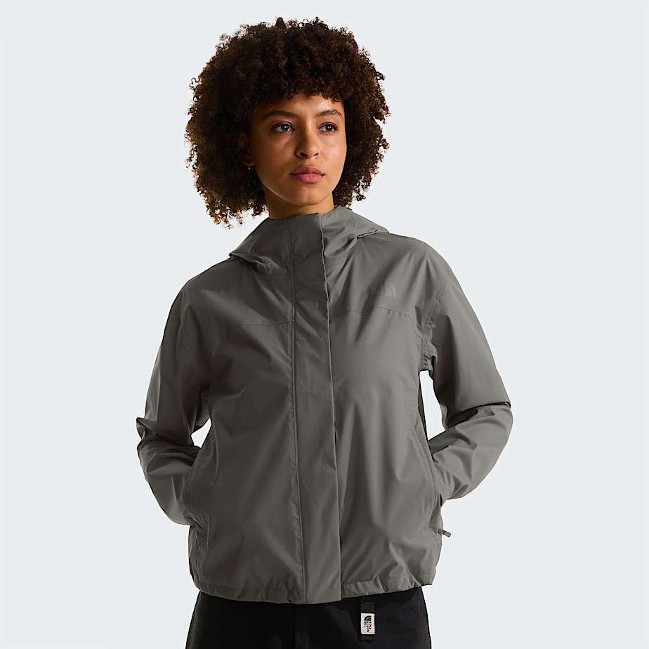 Women's Voyage Rain 3l Hooded Jacket New Taupe Green by THE NORTH FACE