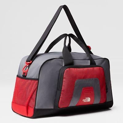 Y2k Duffel Smoked Pearl-tnf Red-tnf Black by THE NORTH FACE
