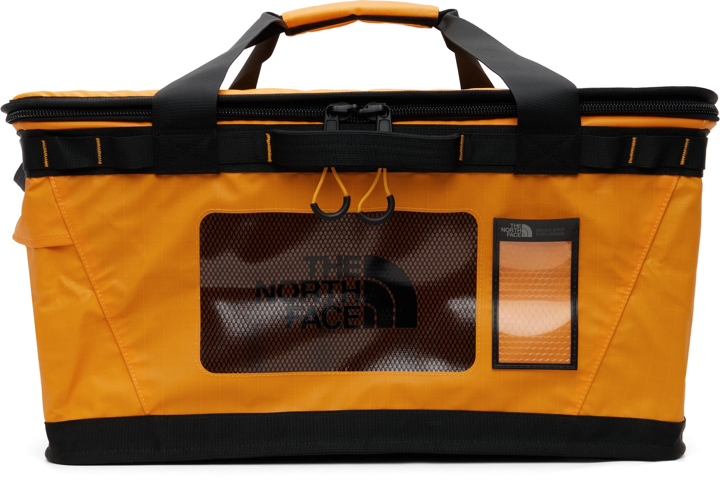 Yellow Base Camp Gear Box M Duffle Bag by THE NORTH FACE