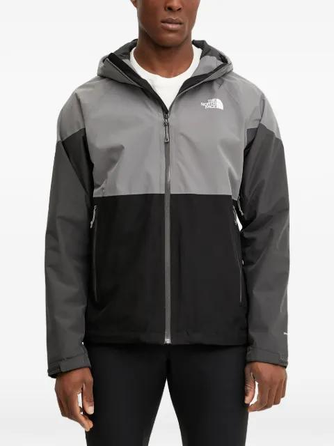 colour-block hoodied jacket by THE NORTH FACE