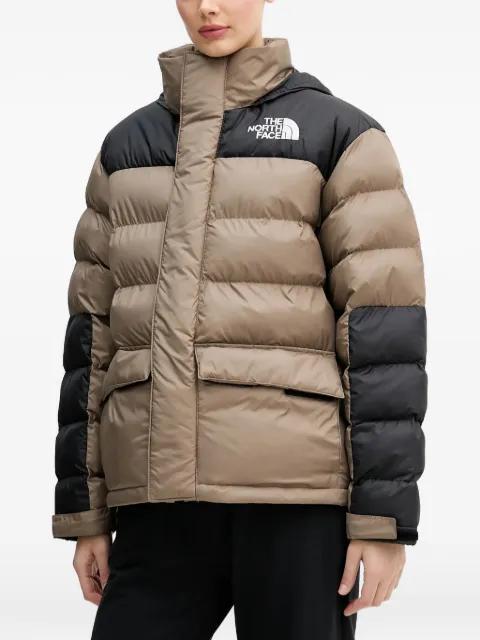 colour-block hoodied jacket by THE NORTH FACE