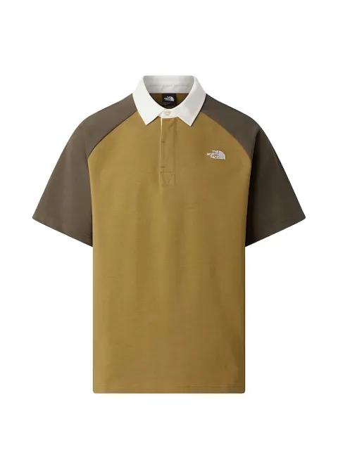 colour-block raglan-sleeve polo shirt by THE NORTH FACE
