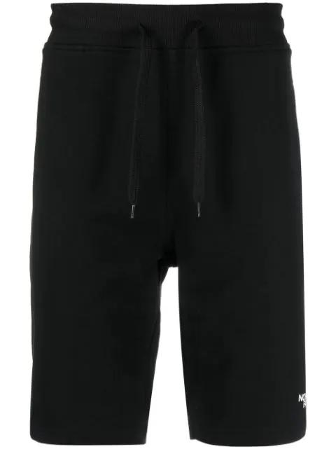 embroidered-logo knee-length shorts by THE NORTH FACE