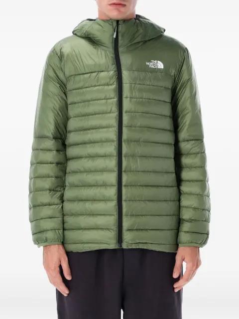 hoodied quilted padded jacket by THE NORTH FACE