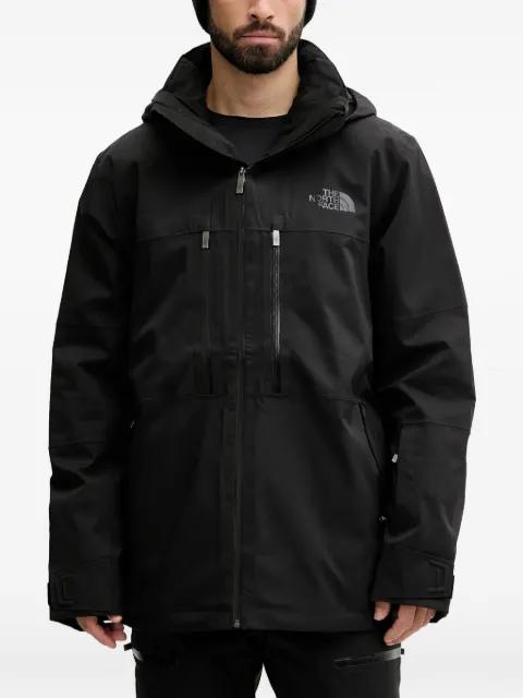 hoodied zip ski jacket by THE NORTH FACE
