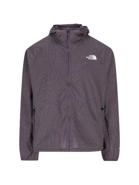 hoodied zip windbreaker jacket by THE NORTH FACE