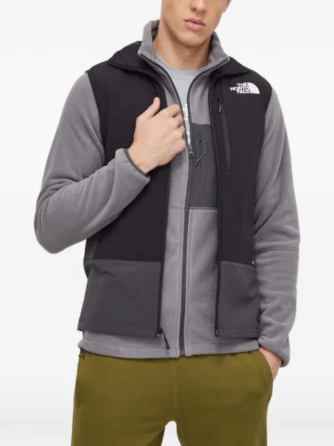 logo-detail zip gilet by THE NORTH FACE