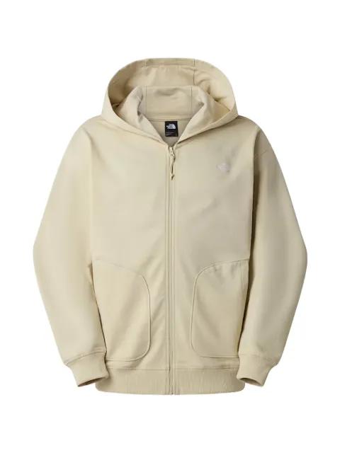 logo-embroidered zip-up hoodie by THE NORTH FACE