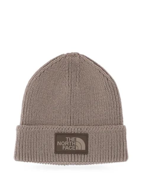 logo-patch beanie hat by THE NORTH FACE