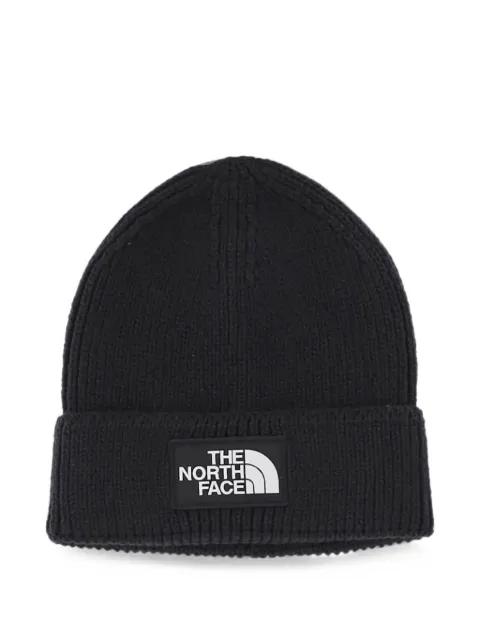 logo-patch knitted beanie hat by THE NORTH FACE