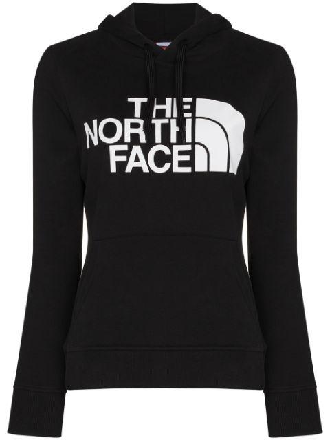 logo-print drawstring hoodie by THE NORTH FACE