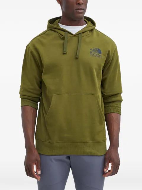 logo-print hoodie by THE NORTH FACE