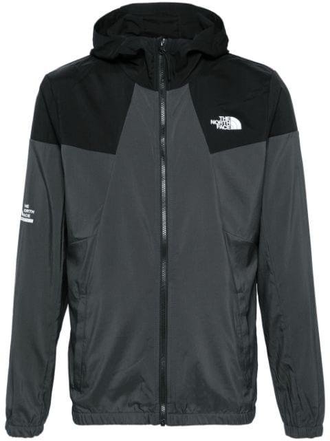 logo-print wind track hoodie by THE NORTH FACE