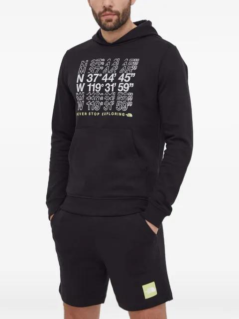 printed hoodied sweatshirt by THE NORTH FACE