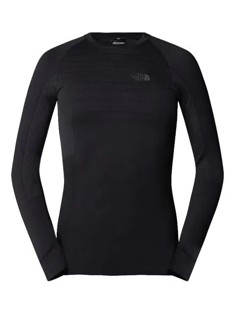 textured long-sleeve T-shirt by THE NORTH FACE