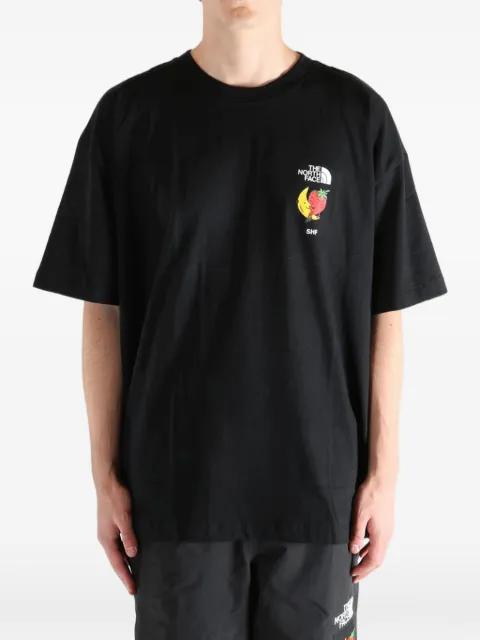x SHF logo-print T-shirt by THE NORTH FACE