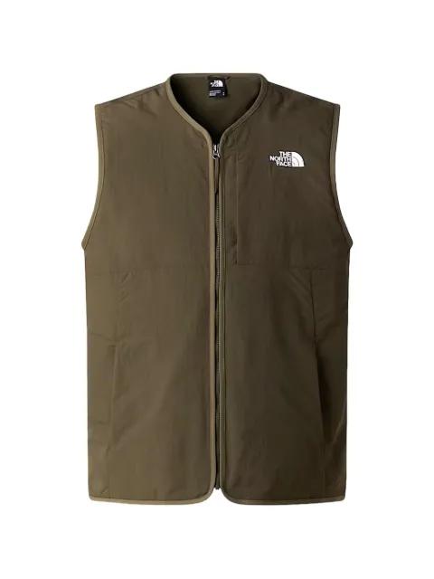 zip vest by THE NORTH FACE