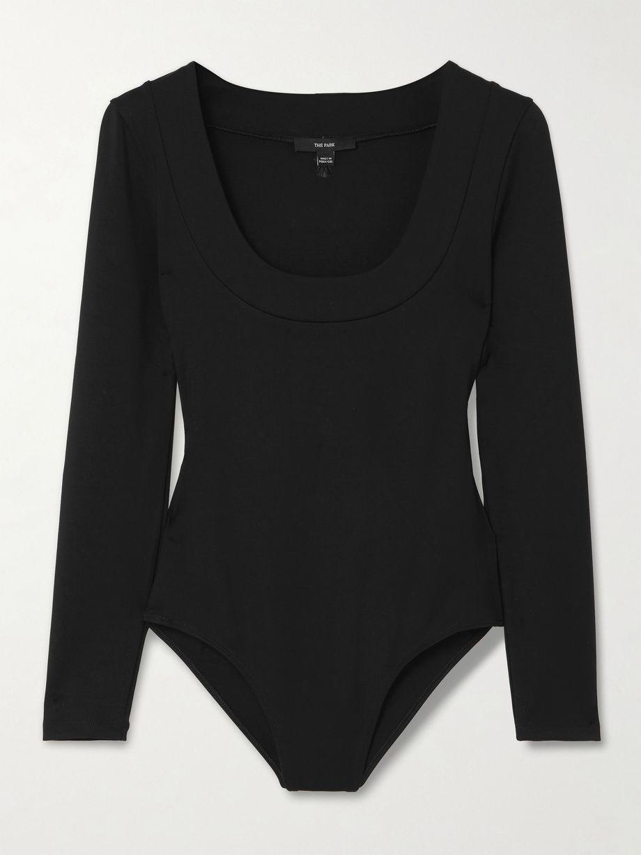 Maranda scoop neck PYRATEX® POWER 3 full-bottom bodysuit by THE PARK