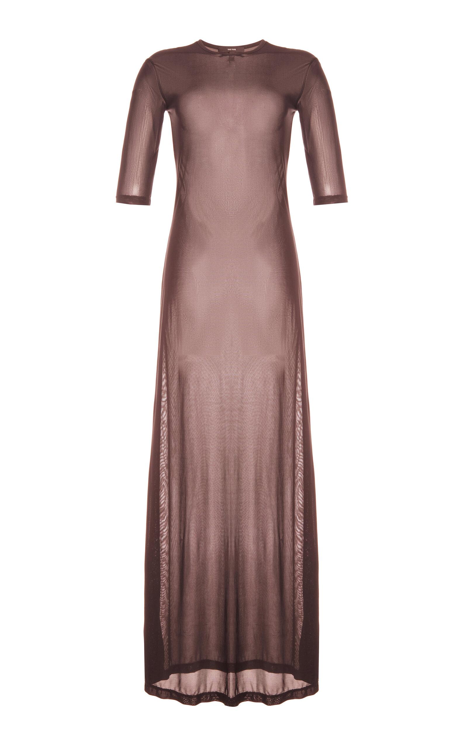 The Park Ramya Semi-Sheer Lyocell Maxi Dress - Moda Operandi by THE PARK