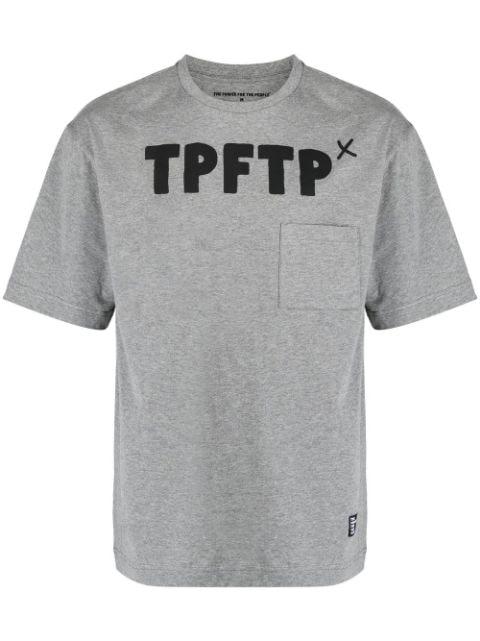 logo print short-sleeve T-shirt by THE POWER FOR THE PEOPLE