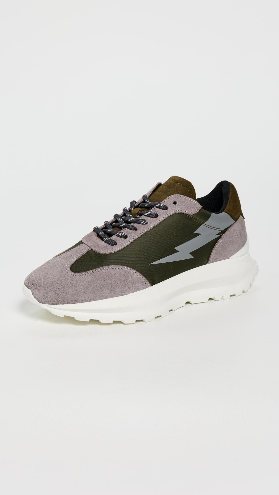 Moyo Trail Runner Unisex Sneakers by THE RAD BLACK KIDS