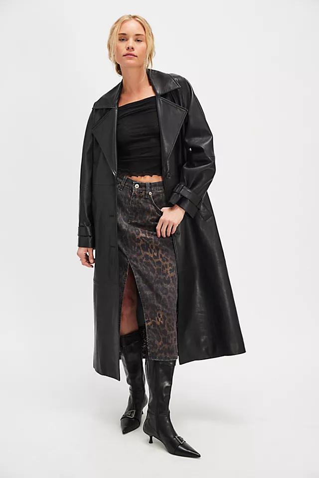 The Ragged Priest Dark Leopard Skirt by THE RAGGED PRIEST | FREE PEOPLE