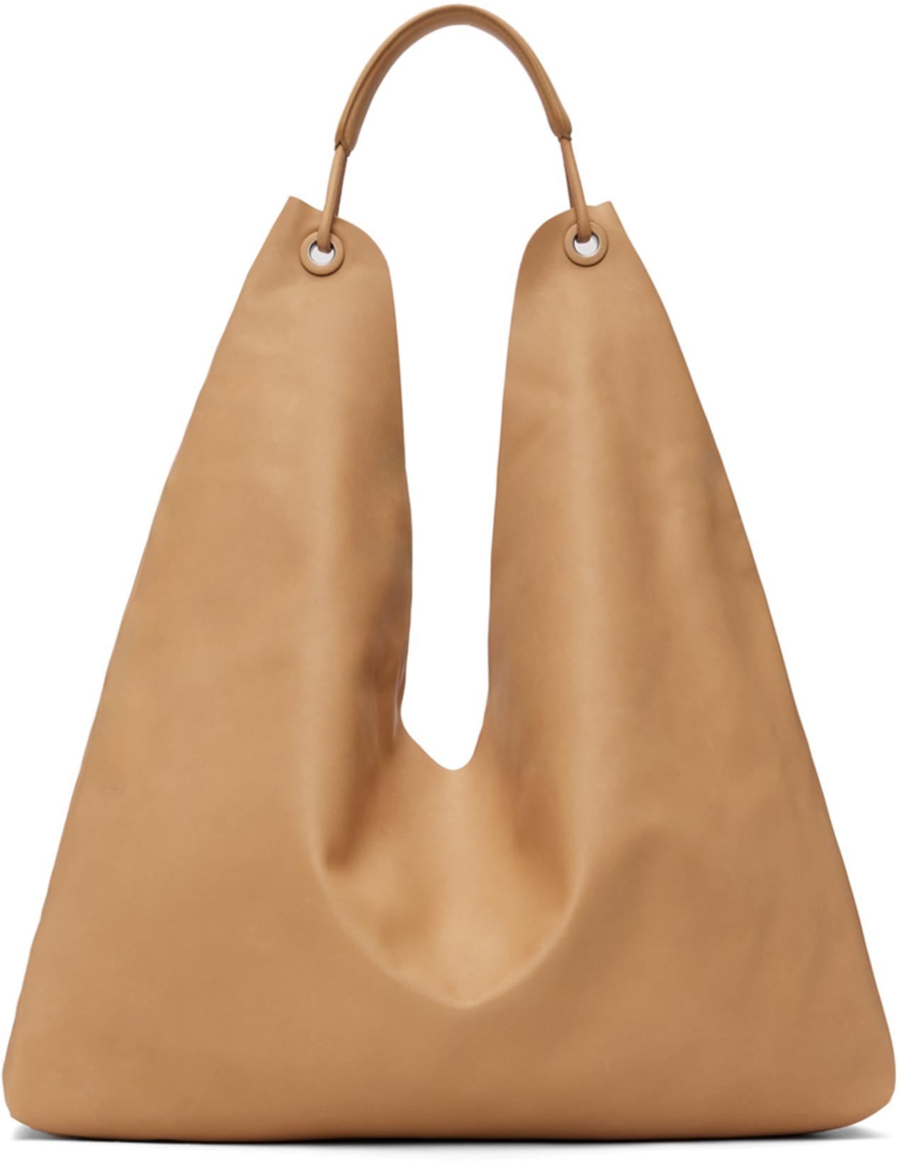 Beige Bindle 3 Tote by THE ROW