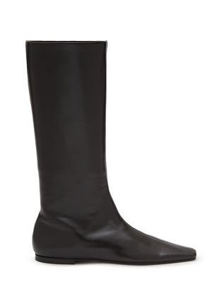 Bette Leather Tall Boots by THE ROW