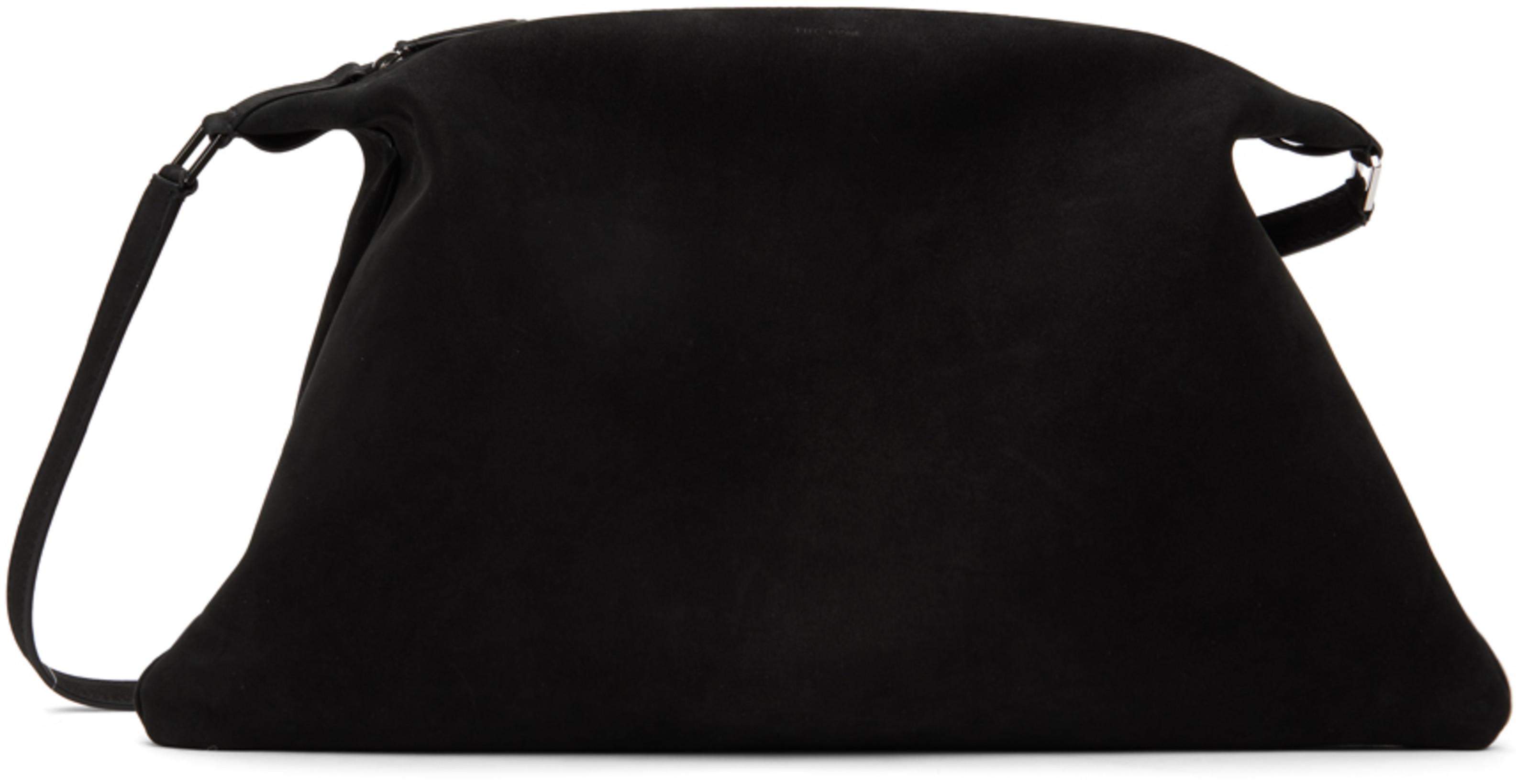 Black Large Morgan Shoulder Bag by THE ROW