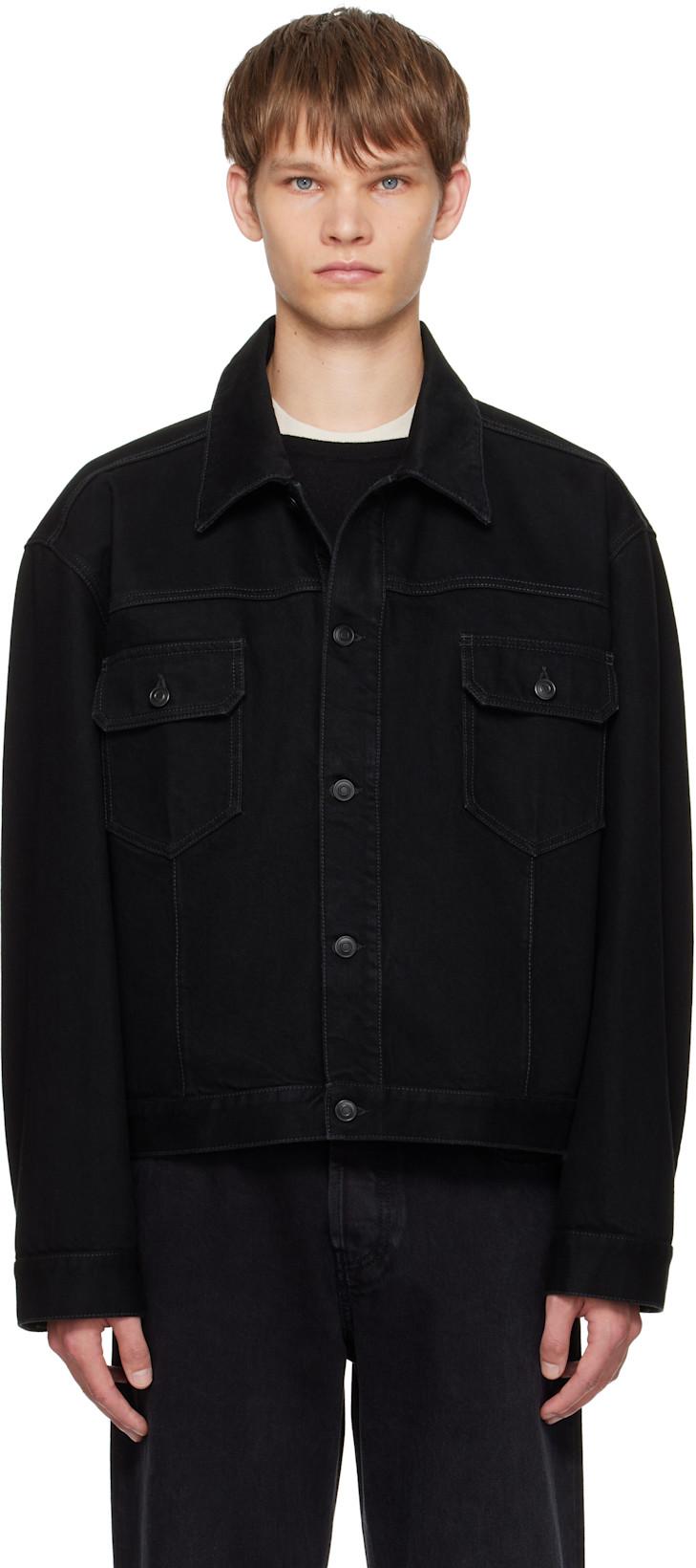 Black Orson Denim Jacket by THE ROW